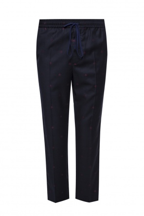 Trousers with a bee motif, zdjęcie 1 Trousers with a bee motif od Gucci